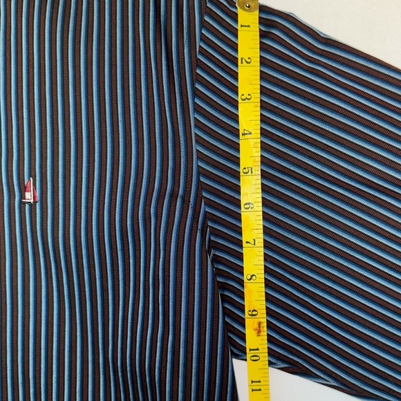 Nordstrom Classic Dress Shirt - Smart-Care Long Sleeve - Striped - Size - Medium - Picture 12 of 12
